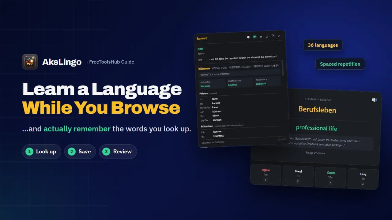 How to Learn a Language While You Browse the Web